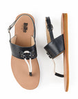Crescent Thong Sandals