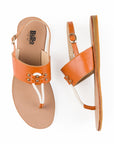 Crescent Thong Sandals