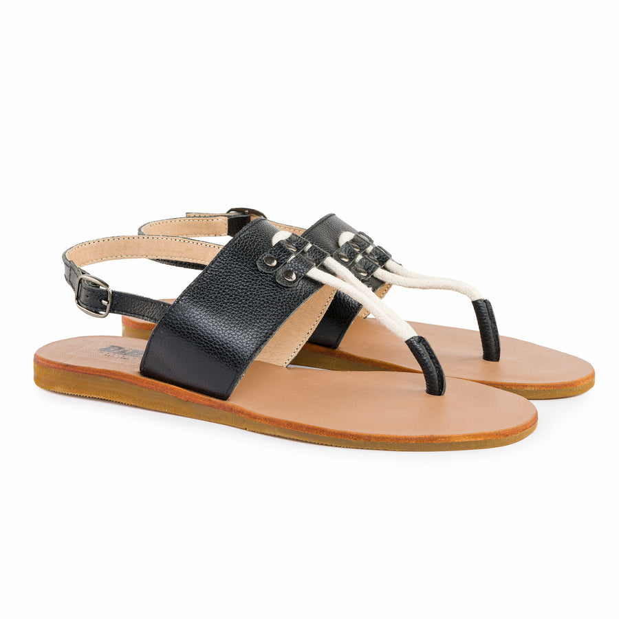 Crescent Thong Sandals