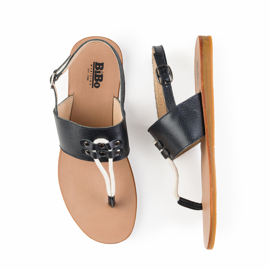 Crescent Thong Sandals