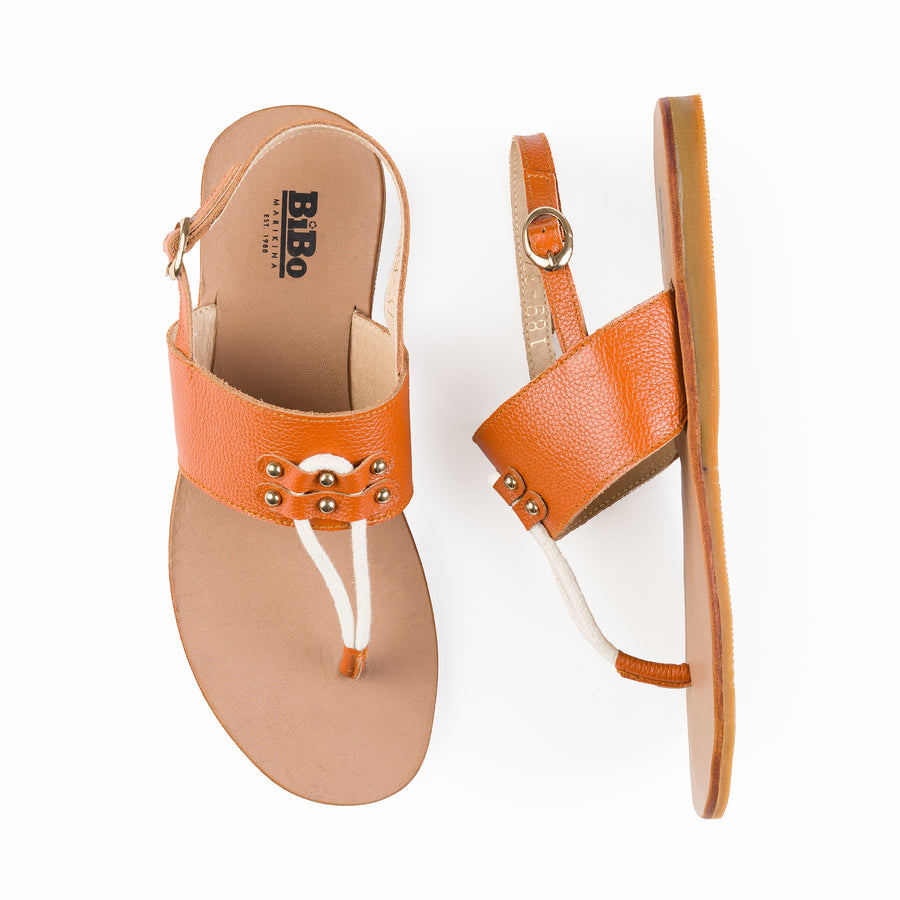 Crescent Thong Sandals